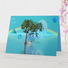 Cartão Esfera de Árvore