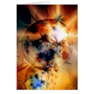 Cartão Esferas do amor