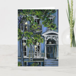 Cartão Esferas luminosas de dentro da placa de saudação