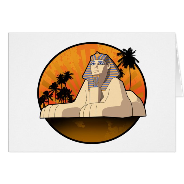 Cartão Esfinge (Frente Horizontal)