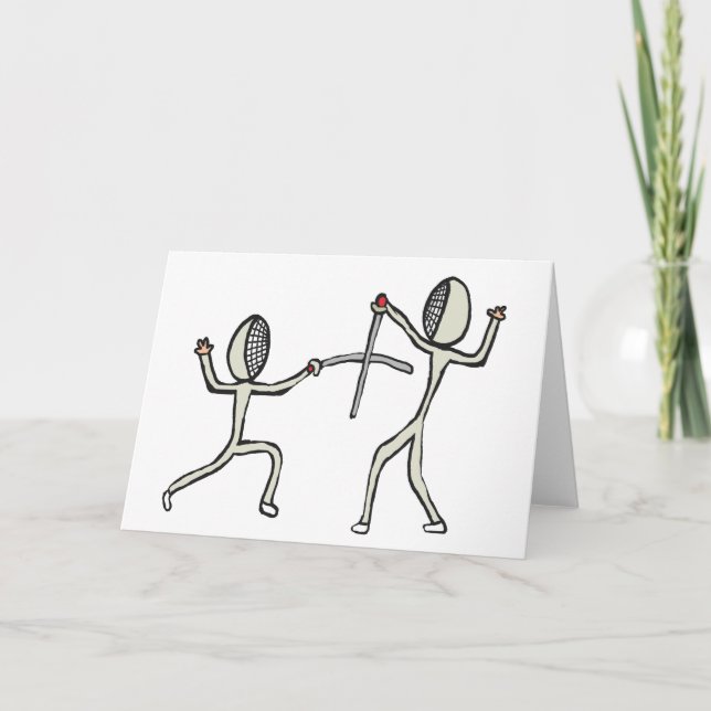 Cartão Esgrima (Frente)