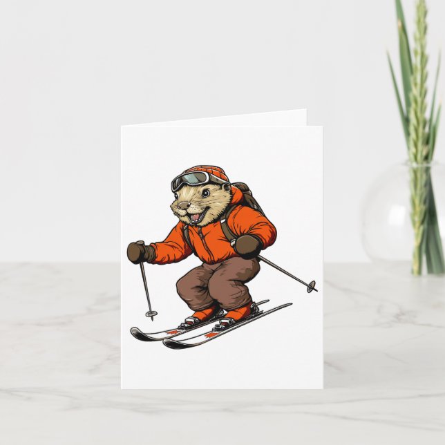 Cartão Eski Beaver (Frente)