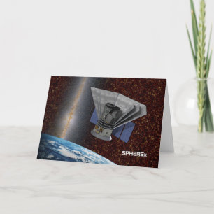 Cartão espaçador SPHEREx Galaxy