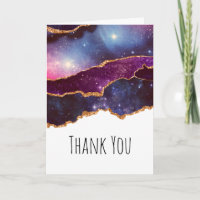 Espaço Azul e Roxo e estrelas Agitação moderna Obr