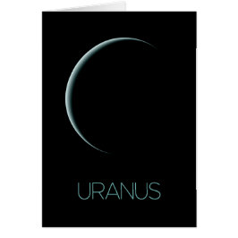 Cartão Espaço Exterior, Galáxia, Sistema Solar, Urano Pla
