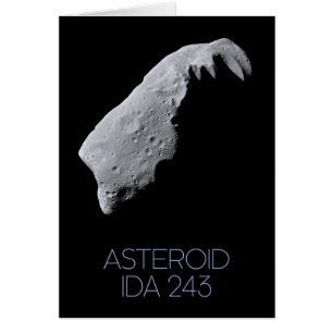 Cartão Espaço Exterior, Sistema Solar, Cintura Asteroide,