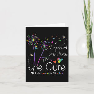 Cartão Espalhe A Esperança Encontre O Adv Cure Hope Cure 