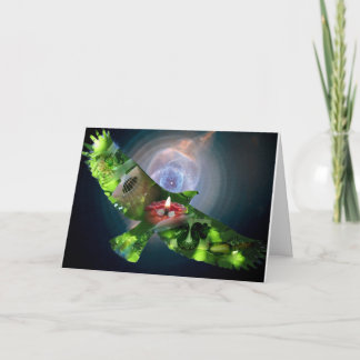 Cartão "Espalhe notecard das suas asas" por Patricia