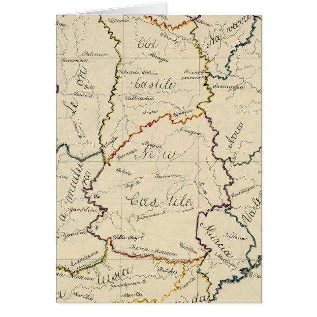 Cartão Espanha e Portugal 8 (Frente)