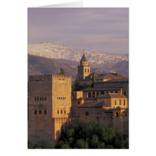 Cartão Espanha, Granada, Andaluzia O Alhambra, 2