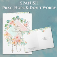 Espanhol reza esperança não se preocupe Padre Pio