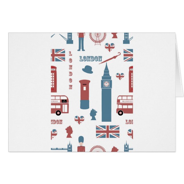 Cartão Especial de Londres (Frente Horizontal)