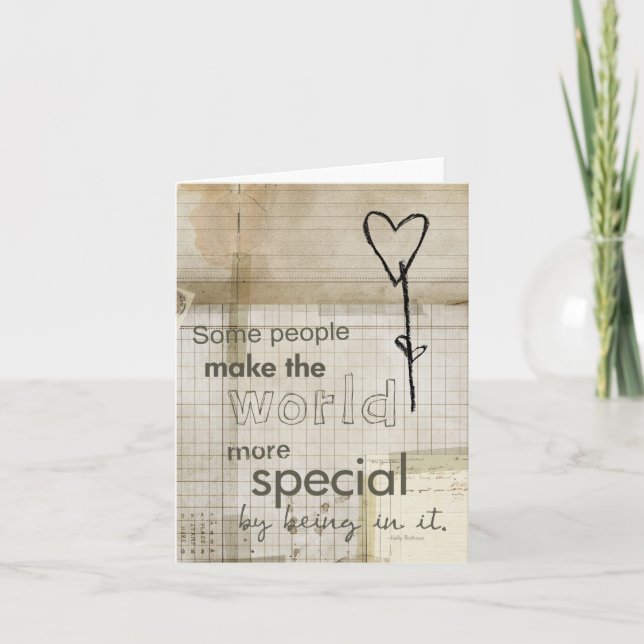 cartão especial de pessoa (Frente)