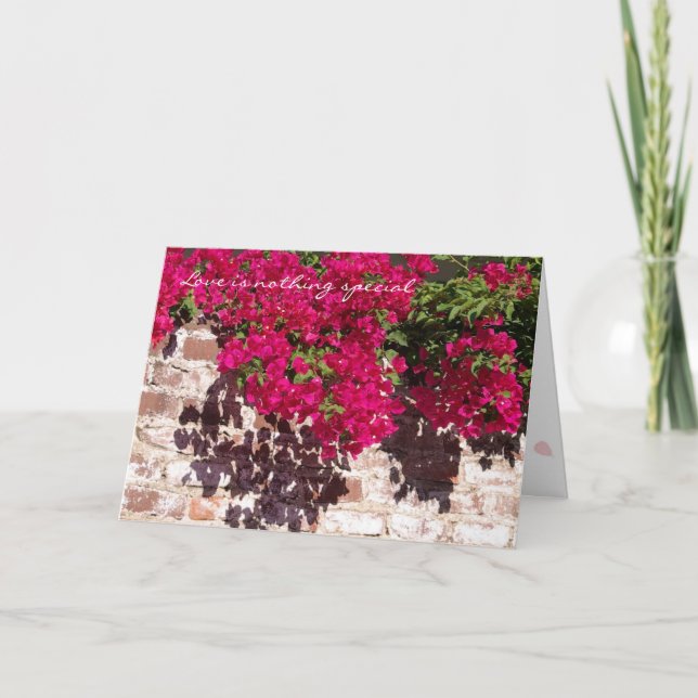 Cartão especial Nada (Frente)