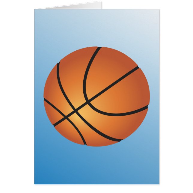 Cartão Especial Super Orçamento de Basquete (Frente)