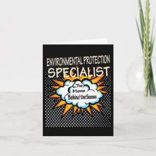 Cartão Especialista em Proteção Ambiental - Engraçado Her