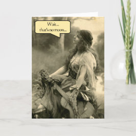 Cartão "Espera...Que não é lua" Que o quarto esteja com v