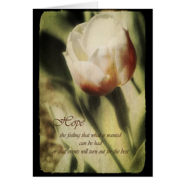 Cartão Esperança (Frente)