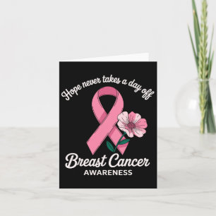 Cartão Esperança de apoio à sensibilização do Cancer da m