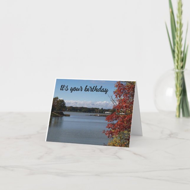 CARTÃO ESPERANÇA O ANIVERSÁRIO É TÃO AGRADÁVEL QUANTO O D (Frente)