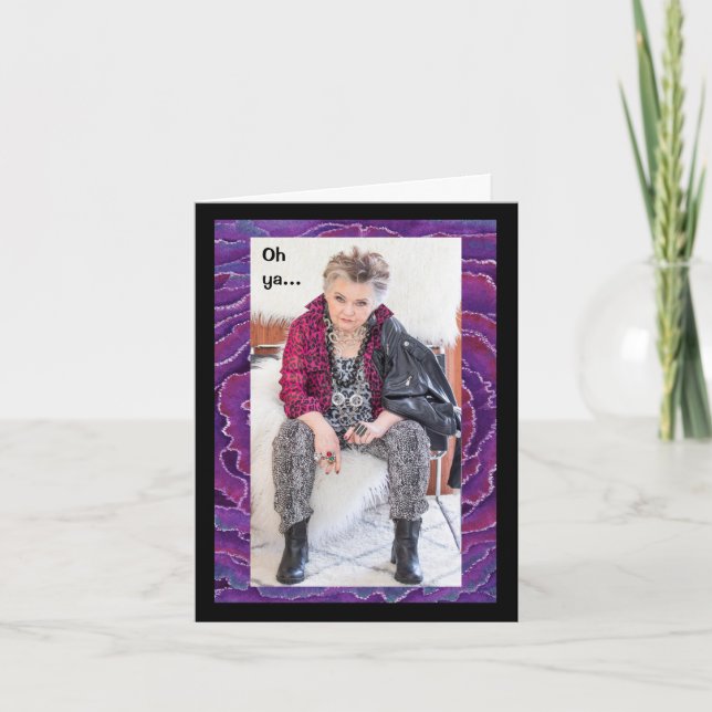 Cartão Esperando por inspiração me atingir (Frente)