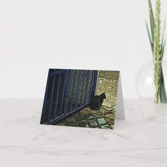 Cartão Esperando por Pablo (Frente)