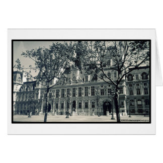 Cartão Esperando por você... em Hôtel de Ville.