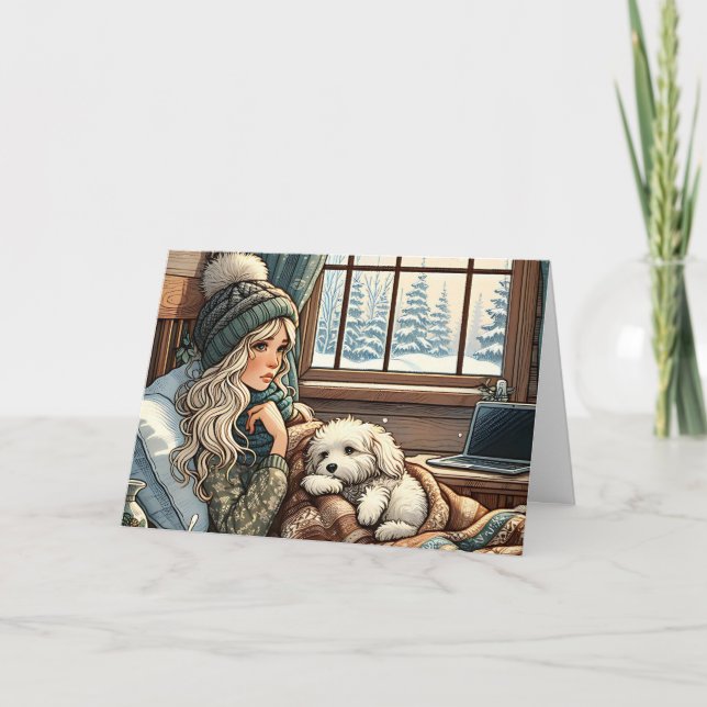 Cartão Espero Que Se Sinta Melhor Logo | Votos de Melhora (Frente)