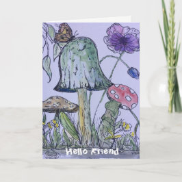 Cartão "Espero que tudo esteja bem com você"