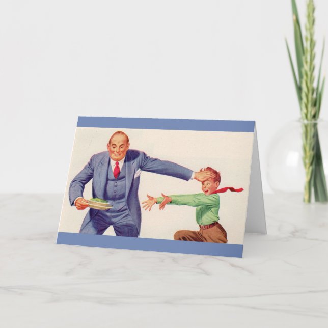 Cartão Espinafre creme de Pavlov (Frente)