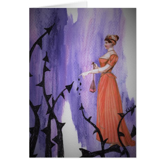 Cartão Espinhoso (Frente)