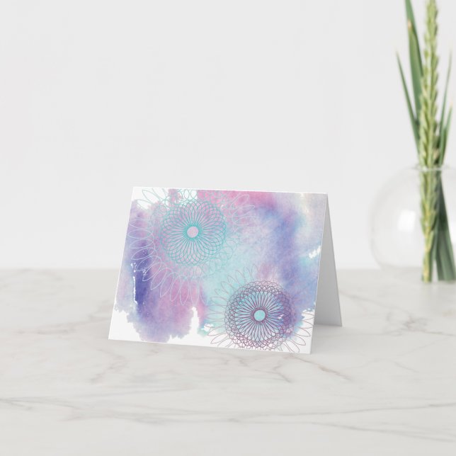 Cartão Espirais (Frente)