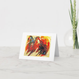 Cartão Espírito corajosos