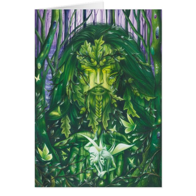 Cartão Espírito da floresta (Frente)