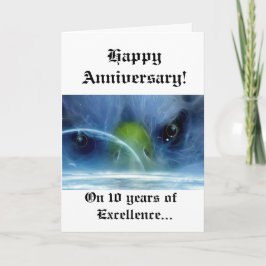 Cartão Espírito da galáxia