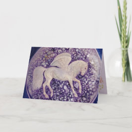 CARTÃO ESPÍRITO DE CAVALO - UNICORN PURPLE JEGRIO - DH