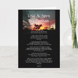 Cartão Espírito de Samhain