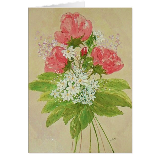 Cartão Espírito do primavera (Frente)