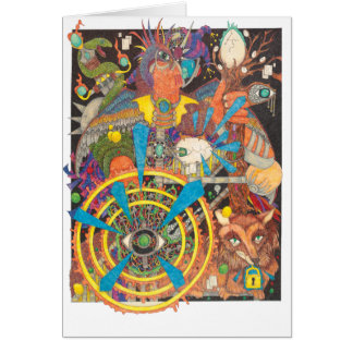 Cartão Espírito do Shaman - mágica canhota