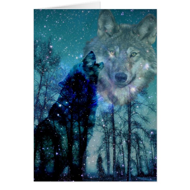 Cartão Espírito Selvagem (Frente)