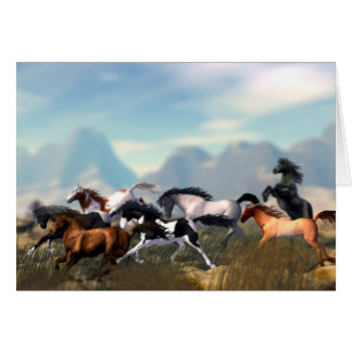 Cartão Espírito selvagens