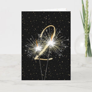 Cartão Espontadores de aniversário de casamento do segund