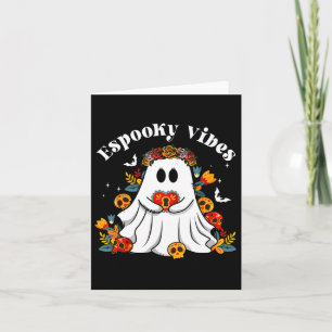 Cartão Espooky Vibes Maestra Halloween Espanhol Te