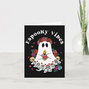 Cartão Espooky Vibes Maestra Halloween Espanhol Te