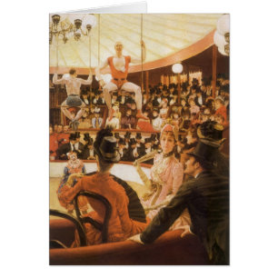 Cartão Esportes (ou Circus Lover) por James Tissot