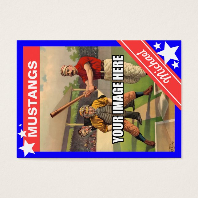 Cartão Esportivo Personalizado (Frente)