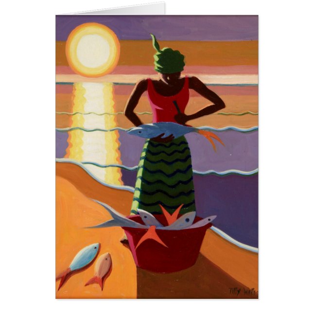 Cartão Esposa 2009 dos peixes (Frente)