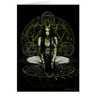 Cartão Esquadrão Suicida Círculos Mágicos de Enchantage