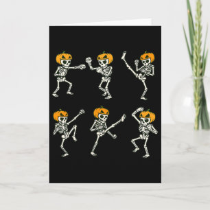 Cartão Esqueleto Muay Thai Halloween Kickboxing Mma Muay