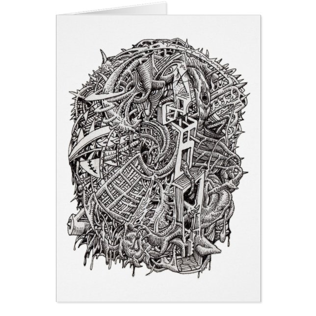 Cartão Esquerda por Brian Benson (Frente)